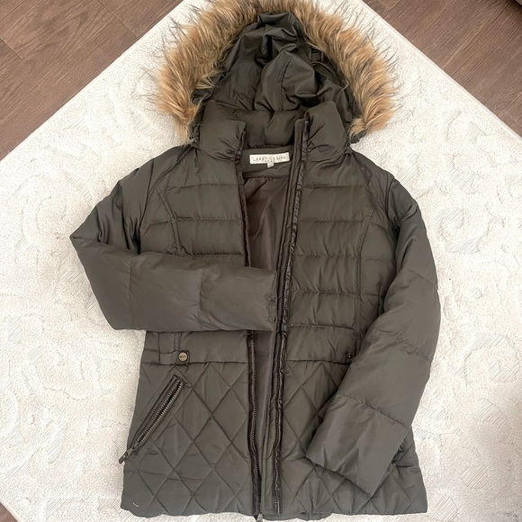 Larry Levin Down Jacket size small - Picture 1 of 2